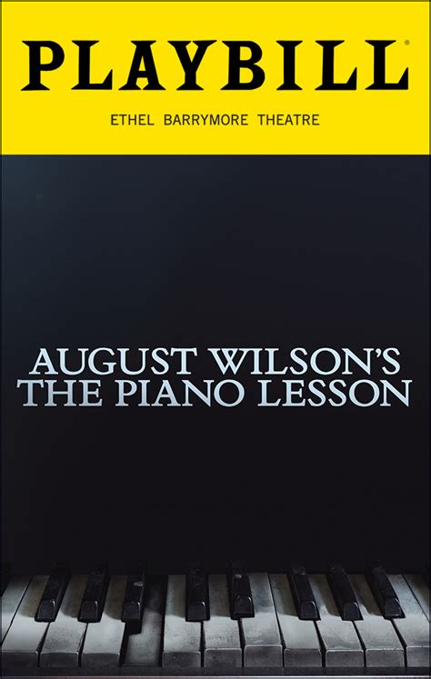 The Piano Lesson Synopsis The Piano Lesson By August Wilson