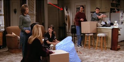 Friends Hidden Details About Chandler Joey S Apartment You Never