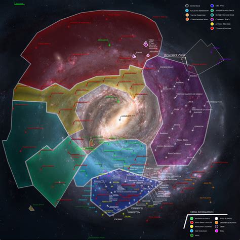 Amalgamation Galaxy Map Updated By Amalgamation100 On Deviantart
