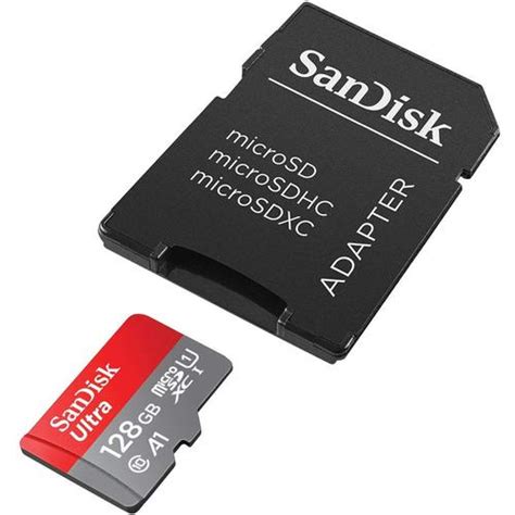 Micro sd card tutorial : SanDisk 128GB Ultra Micro SD Card (SDXC) UHS-I A1 ...