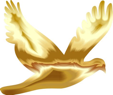 Columbidae Flight Bird Doves As Symbols Clip Art Gold Dove Png