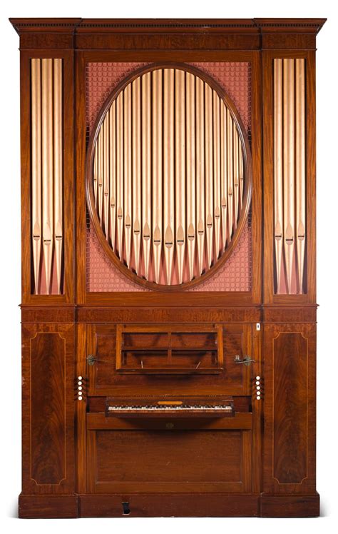 Sold Price An English Chamber Organ By Samuel Green London 1786