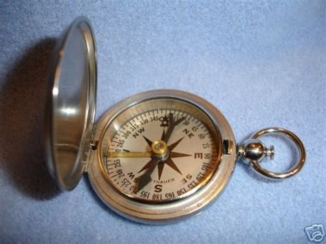 Wittnauer Wwii Era Antique Pocket Compass 33228787