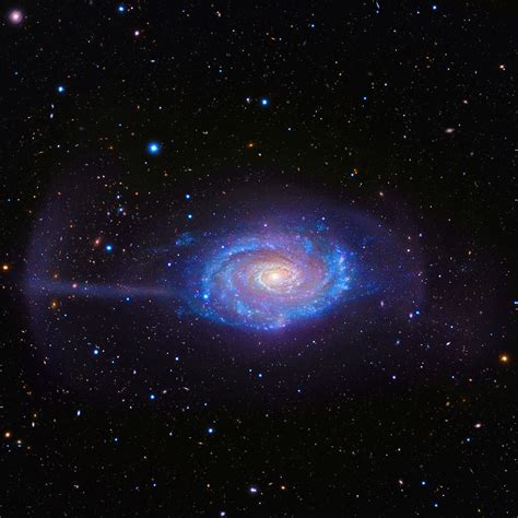 Jean Baptiste Faure Ringed Spiral Galaxy Ngc 4651