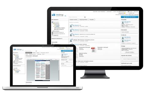 Partage Fichiers En Ligne Wedrop Dropcloud Sauvegarde Informatique
