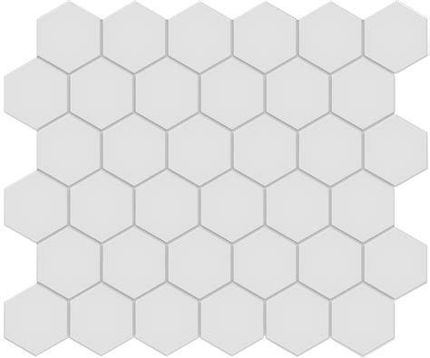 Soho Gallery Grey 2 Hexagon Mosaic Matte Unglazed Virginia Tile Company