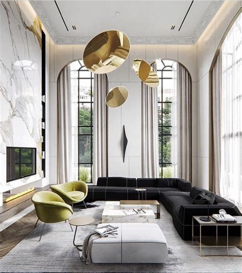 Modern High Ceiling Living Room Ideas Pin By Honey Blue On Casa Sueño Bodieswasuek