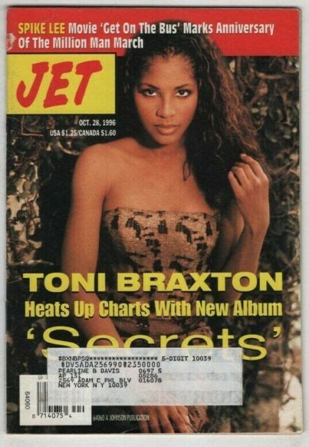 Jet Mag Toni Braxton Spike Lee October 28 1996 062920nonr Ebay