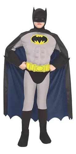 Disfraz De Batman Con Pecho Musculoso Para Niños Disfraces Envío Gratis