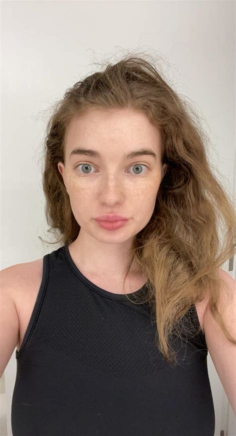 Just A Lil No Makeup No Filter Selfie 💕 Freckledgirls