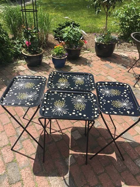 4.6 out of 5 stars, based on 53 reviews 53 ratings current price $44.99 $ 44. Vintage Mid Century Modern TV Tray Tables, Set of 4, TV ...