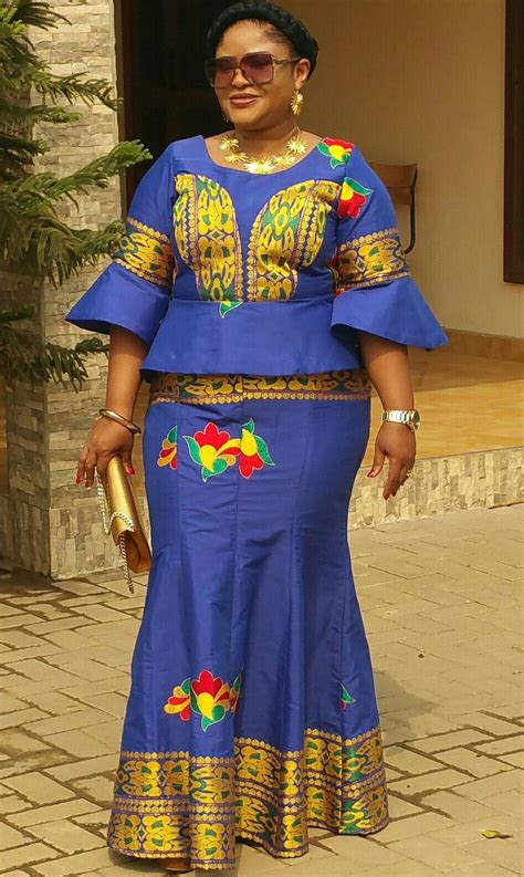 Lovely Royal Blue And Gold Dress African Fashion Ankara African Inspired Fashion Latest