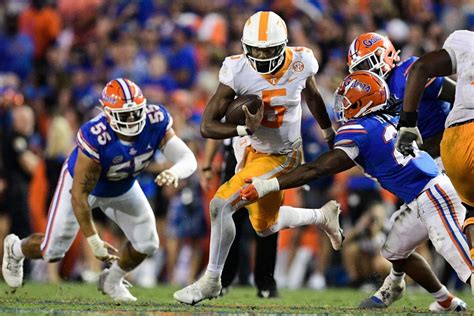 Seven Days Til Ranking The Top Seven Games On Tennessee Vols Football