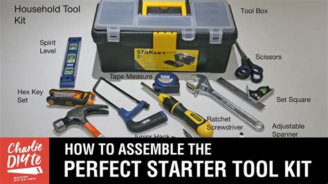 the perfect starter household diy tool set youtube