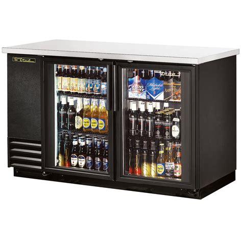 Maybe you would like to learn more about one of these? True 59x37IN. Two-Section Glass Door Back Bar Cooler | Tap ...
