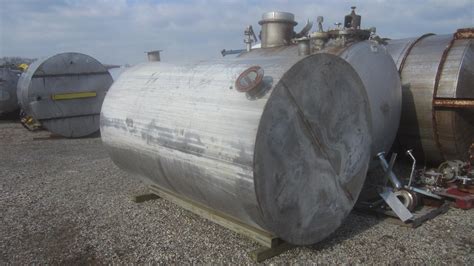 2000 Gal Stainless Steel Tank 9452 New Used And Surplus Equipment