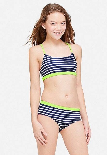 Girls Justice Reversible Bikini Swimsuit Size 12 14 16 New Nwt Ebay