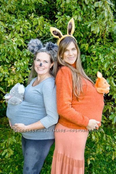pregnant kangaroo costume pregnant halloween costumes pregnant halloween koala costume