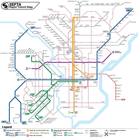 Transit Map Tuesday Septa