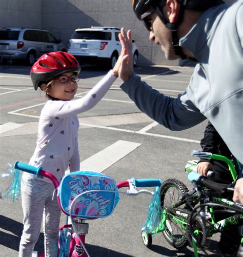 Perfect Attendance Earns New Bikes For Las Vegas Students — Photos