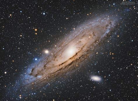 M31 Andromeda Lrgb Darkskies Astrophotography