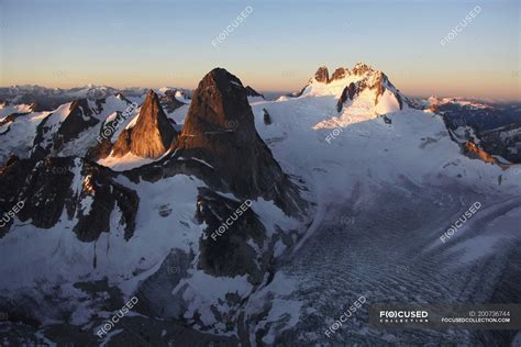 Aerial View Of Bugaboo Spire In Mountains Of Bugaboo Provincial Park
