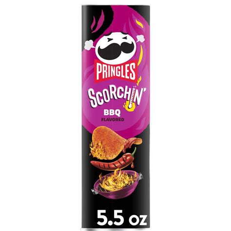Pringles Usa Scorchin Bbq 158gr E Snacks