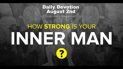 Daily Devotional For Men August 2nd YouTube