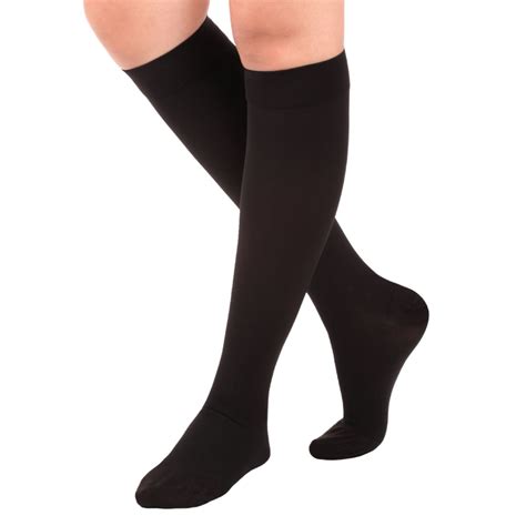 L Mojo Compression Socks 20 30mmhg For Extra Wide Calf Lymphedema