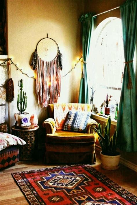 Hippie Living Room Decor Bohemian Home Decor Ideas In