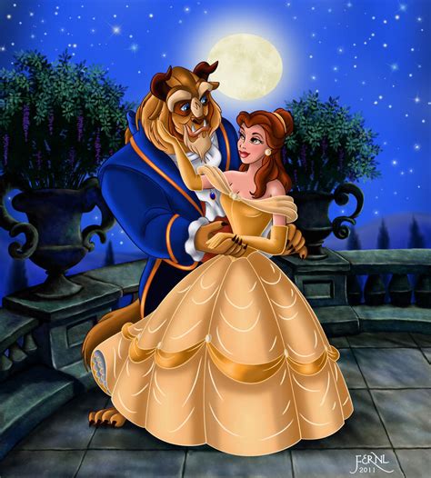 Beauty And The Beast By Fernl On Deviantart