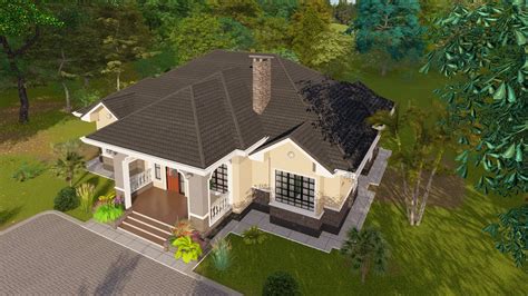 Four Bedroom Bungalow House Plans Kenya House Design Ideas