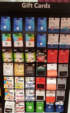 ALDI - Gift Cards Sale: Apple & iTunes; EB Games; Jetstar ...