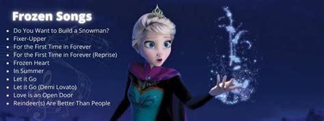 11 Frozen Songs To Singalong With