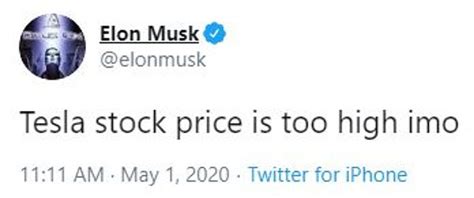 Elon Musk S Tweet Caused Tesla S Market Value To Tank By Billion