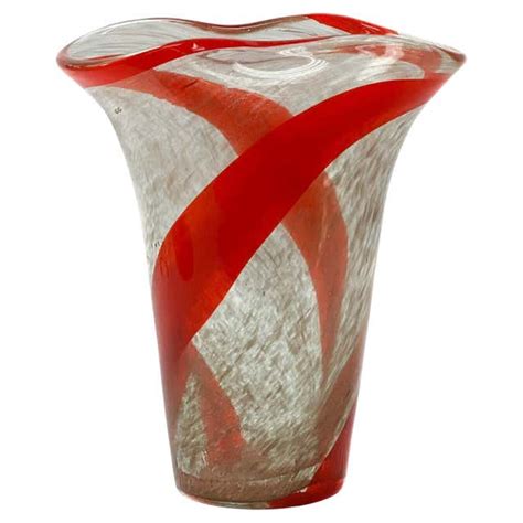 Fratelli Toso Murano Art Glass Neoclassical Urn Bud Vase Italy 1960s For Sale At 1stdibs