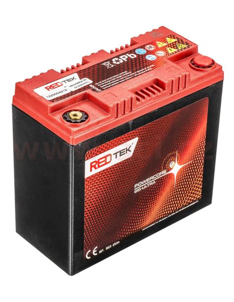 Bateria Red Tek 12v 25ah Para Boosters High Rate