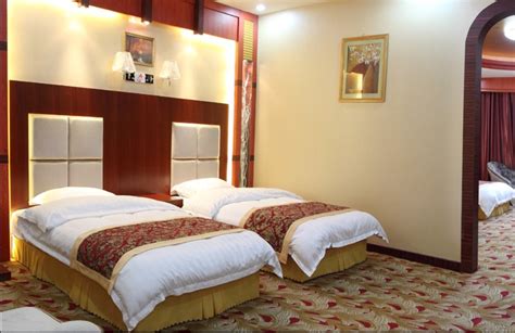 China Luxury Standard Double Hospitality Guest Room Hotel Bedroom