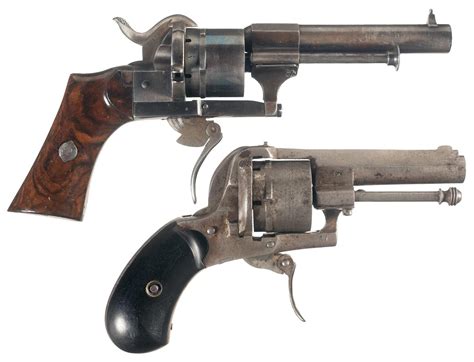 Two Pinfire Revolvers Rock Island Auction