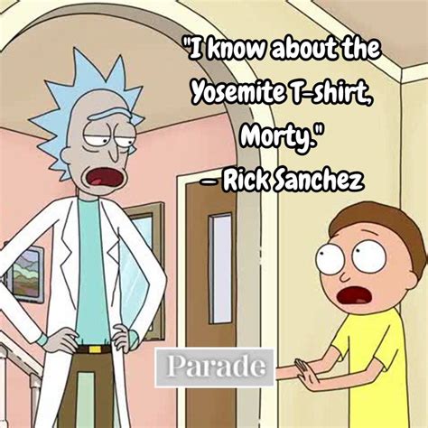 Rick And Morty Quotes Rick Sanchez Quotes Parade