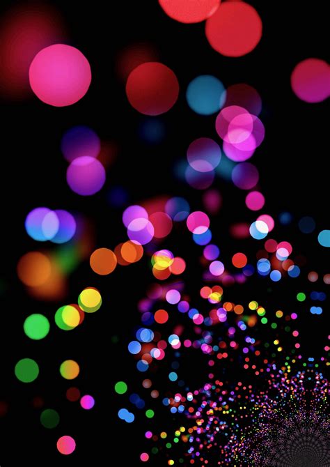 Bokeh Wallpaper That I Thought Would Look Good On The Iphone X Iwallpaper