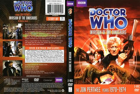 Doctor Who Invasion Of The Dinosaurs Tv Dvd Scanned Covers Dw