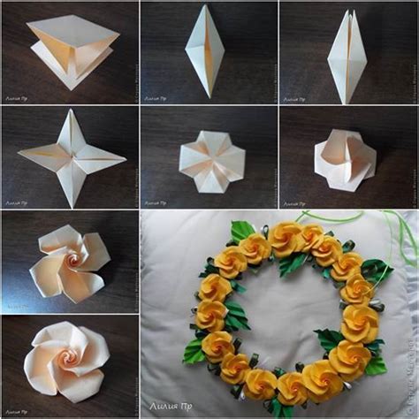 Origami Ideas How To Make Origami Rose For Beginners