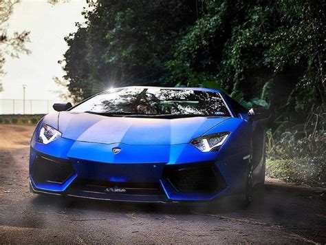 Royal Blue Lamborghini Lamborghini Aventador