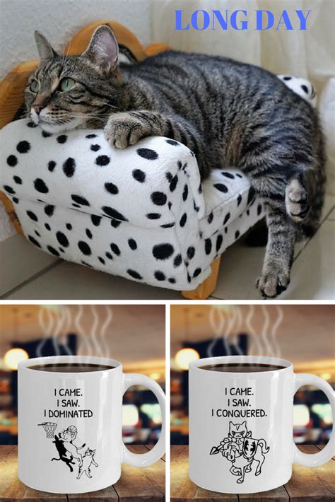 Etsy Com Exclusive Funny Cat Mugs 11oz Premium White Ceramic Coffee