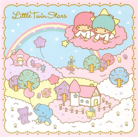 Pin By 🇱 🇺 🇳 🇦💫 On Sario Little Twin Stars Sanrio Wallpaper Sanrio