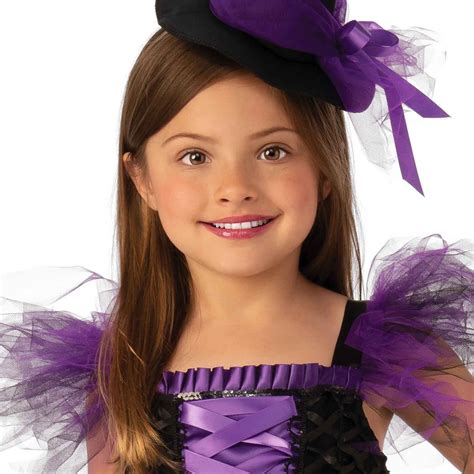 Purple Witch Light Up Costume Child