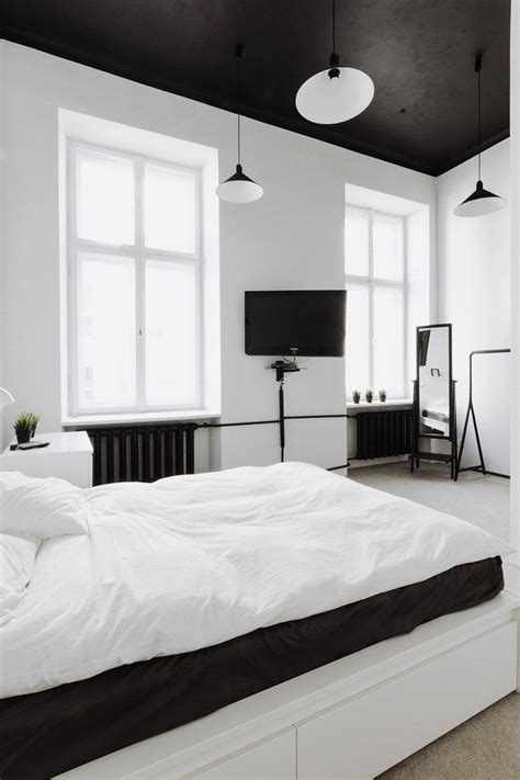 Cozy whites & black accents. Why You Should Ditch your Traditional Ceiling and Adopt ...