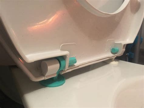 Hook And Pins For The Toilet Seat Rfunctionalprint