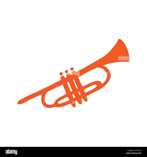 Single Trumpet Icon A Wind Instrument Icon For Print And Digital A